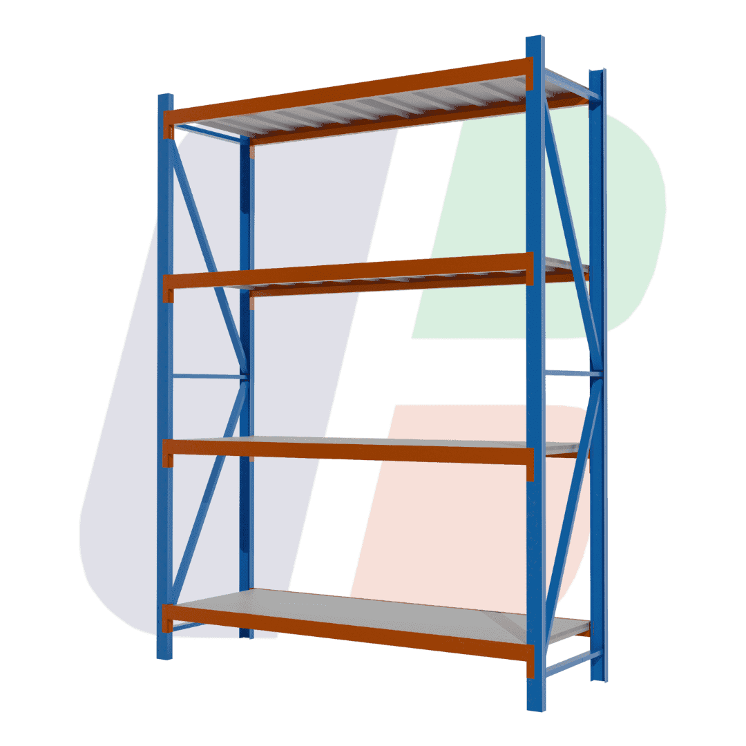 Estante mini rack 2000x1500x500mm | 100kg por nivel