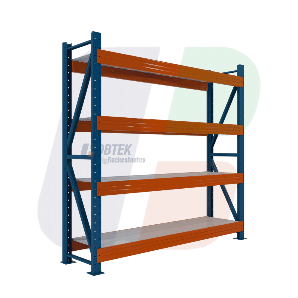 Estante mini rack 2000x2000x500mm | 500kg por nivel