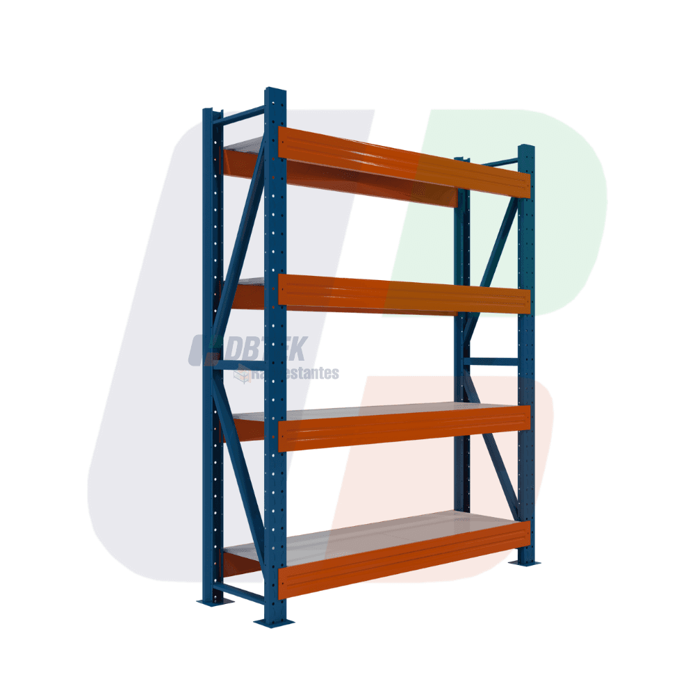 Estante mini rack 2000x1500x500mm | 500kg por nivel