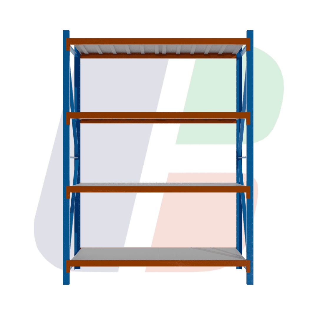 Estante mini rack 2000x1500x500mm | 100kg por nivel