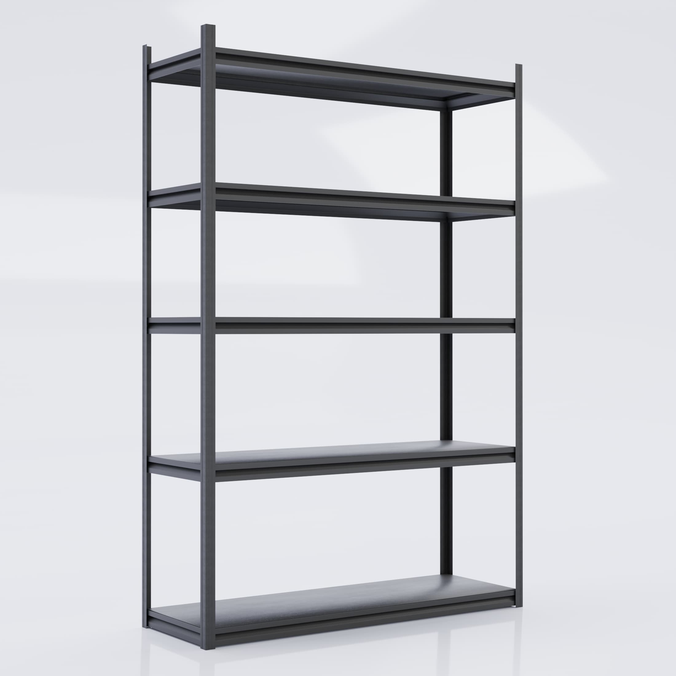 Estante Metálico 5 Niveles 375kg 120x40x180cm O/interior